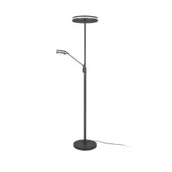 Franklin LED uplighter, leeslamp, antraciet