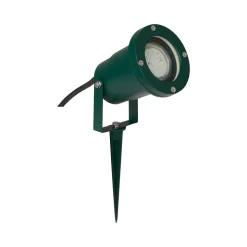 Frasco prikspot, groen, aluminium, glas, GU10