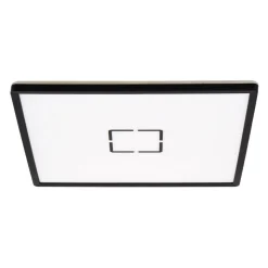 Free LED plafondlamp, 42 x 42 cm, zwart