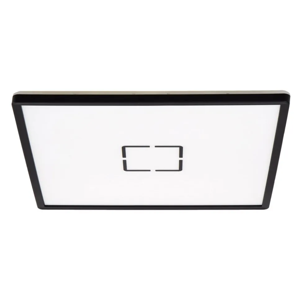 Free LED plafondlamp, 42 x 42 cm, zwart