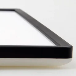 Free LED plafondlamp, 42 x 42 cm, zwart