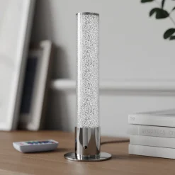 Fria LED tafellamp, cilinder, RGB, afstandsbediening