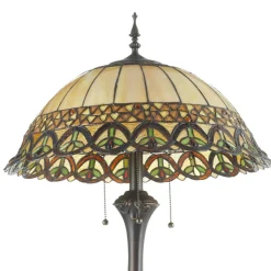 Frieda - staande lamp met Tiffany-scherm