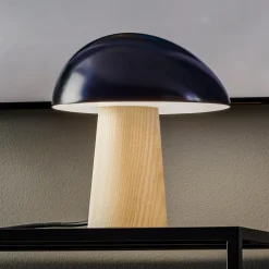 FRITZ HANSEN Night Owl tafellamp, blauw/essen