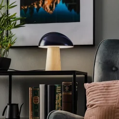 FRITZ HANSEN Night Owl tafellamp, blauw/essen