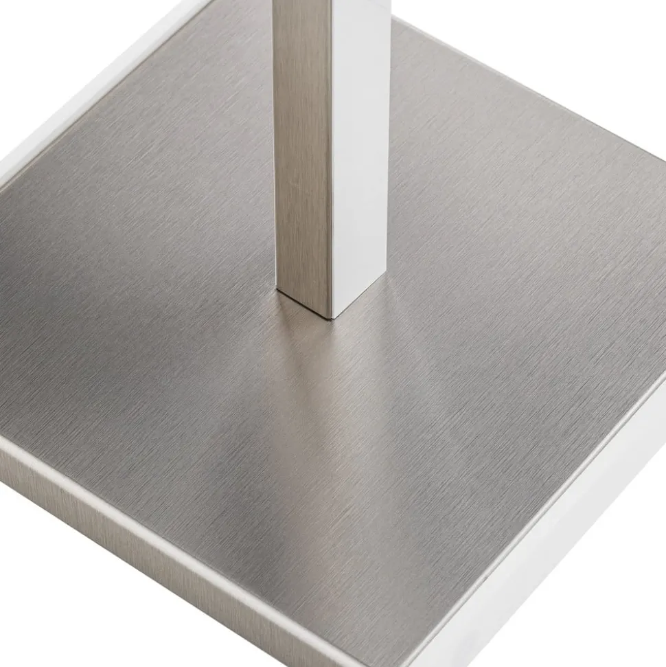 Functionele LED vloerlamp Orix in wit, 180 cm