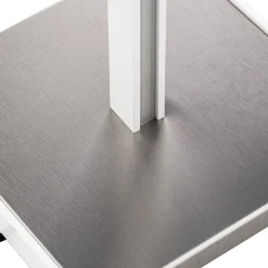 Functionele LED vloerlamp Orix in wit, 180 cm