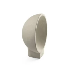 Gaia LED sokkellamp, grijs, beton, hoogte 38,8 cm