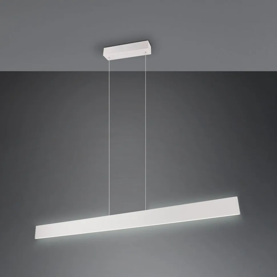 Galway hanglamp, lichtgrijs, omhoog/omlaag, CCT, metaal