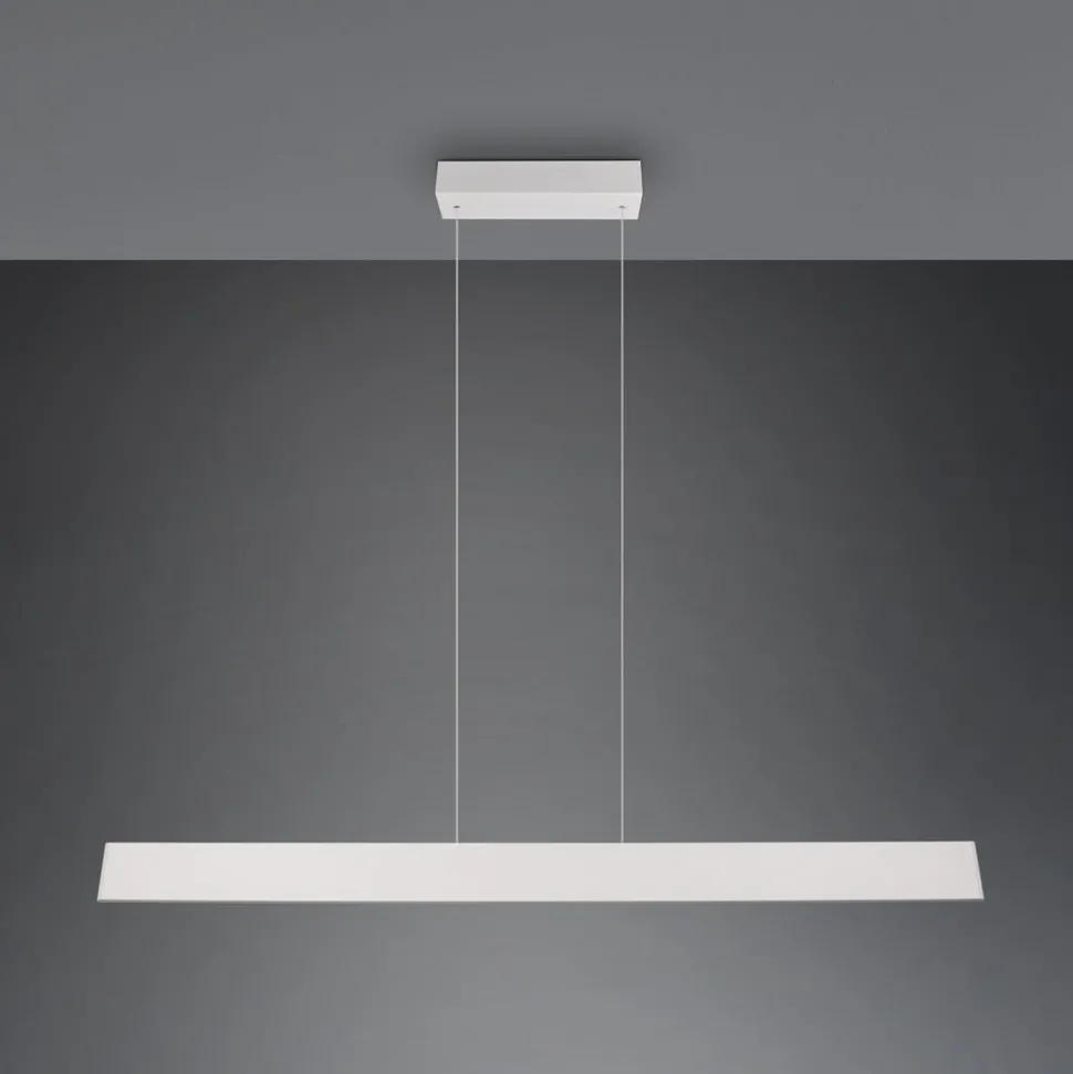 Galway hanglamp, lichtgrijs, omhoog/omlaag, CCT, metaal