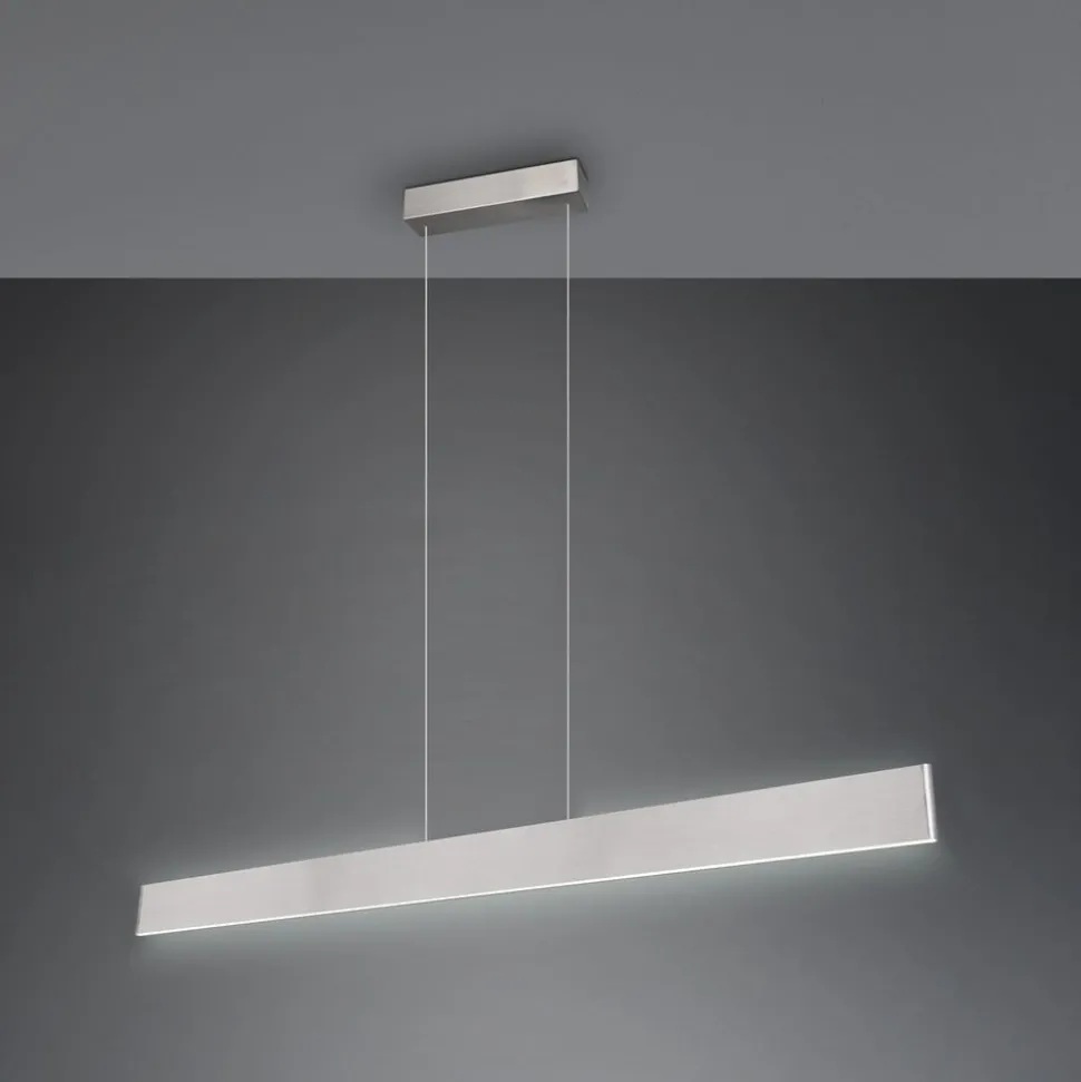 Galway hanglamp, mat nikkel, omhoog/omlaag, CCT, metaal