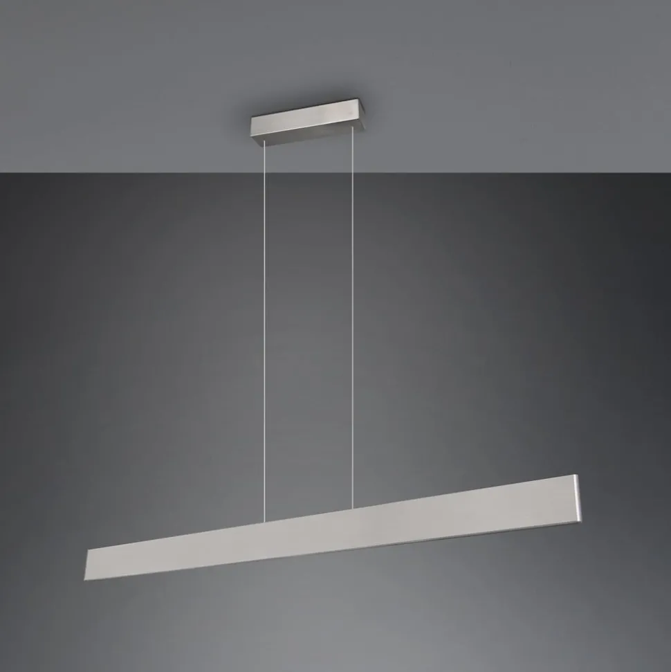 Galway hanglamp, mat nikkel, omhoog/omlaag, CCT, metaal