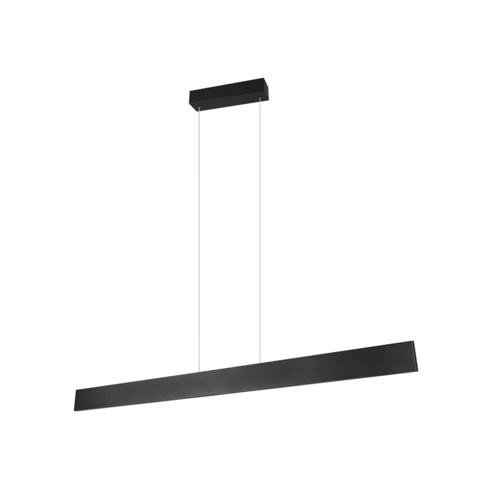 Galway hanglamp, mat zwart, omhoog/omlaag, CCT, metaal