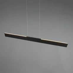 Galway hanglamp, mat zwart, omhoog/omlaag, CCT, metaal