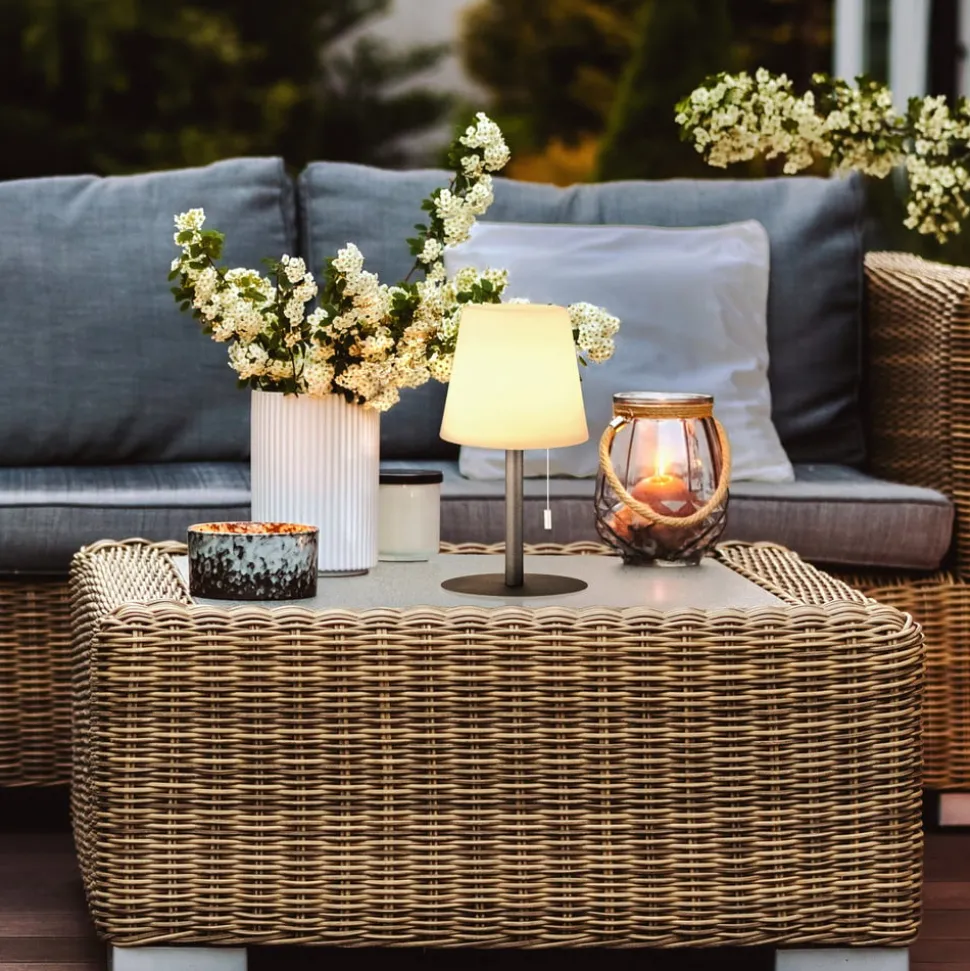 Garden LED tafellamp, dimbaar, met kleurverandering