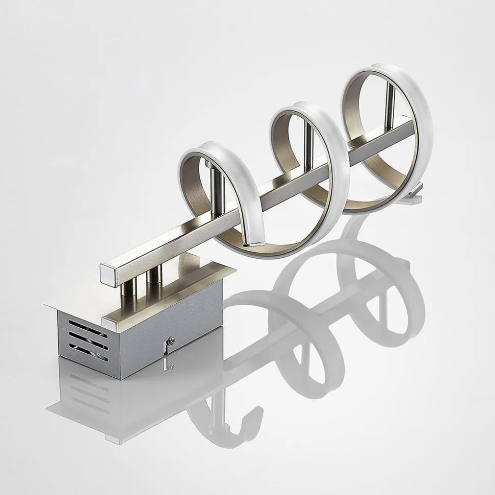 Gedraaide LED-wandlamp Pierre