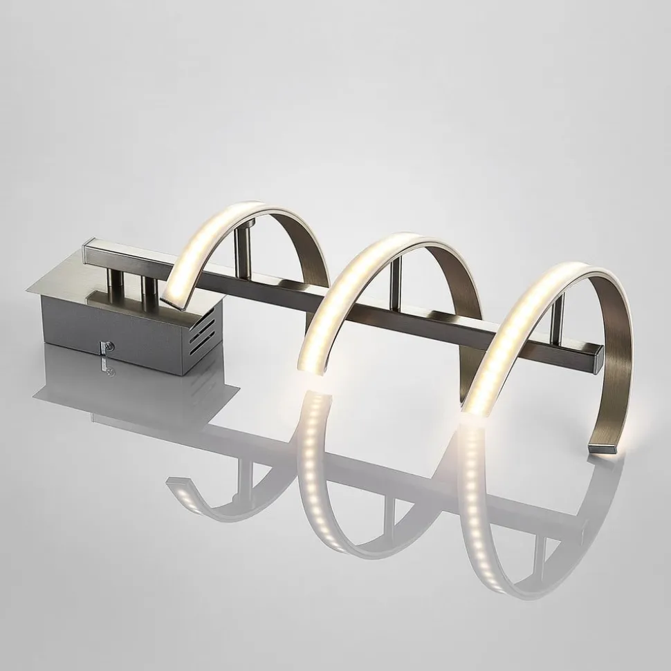 Gedraaide LED-wandlamp Pierre