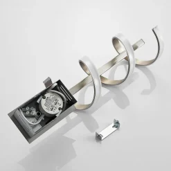 Gedraaide LED-wandlamp Pierre