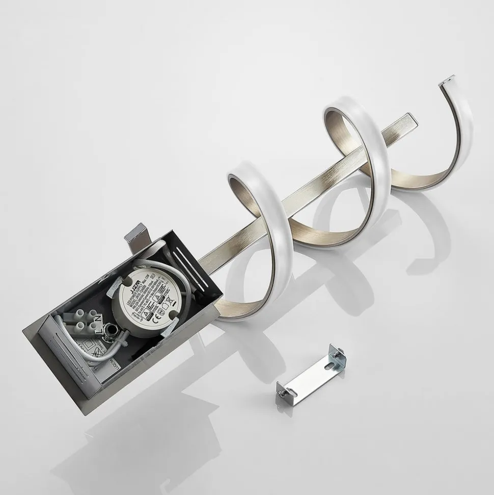 Gedraaide LED-wandlamp Pierre