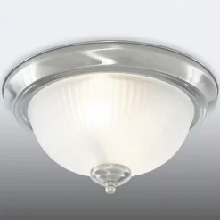 Geribbelde plafondlamp American Diner