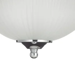 Geribbelde plafondlamp American Diner