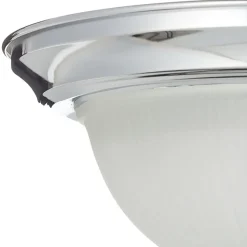 Geribbelde plafondlamp American Diner