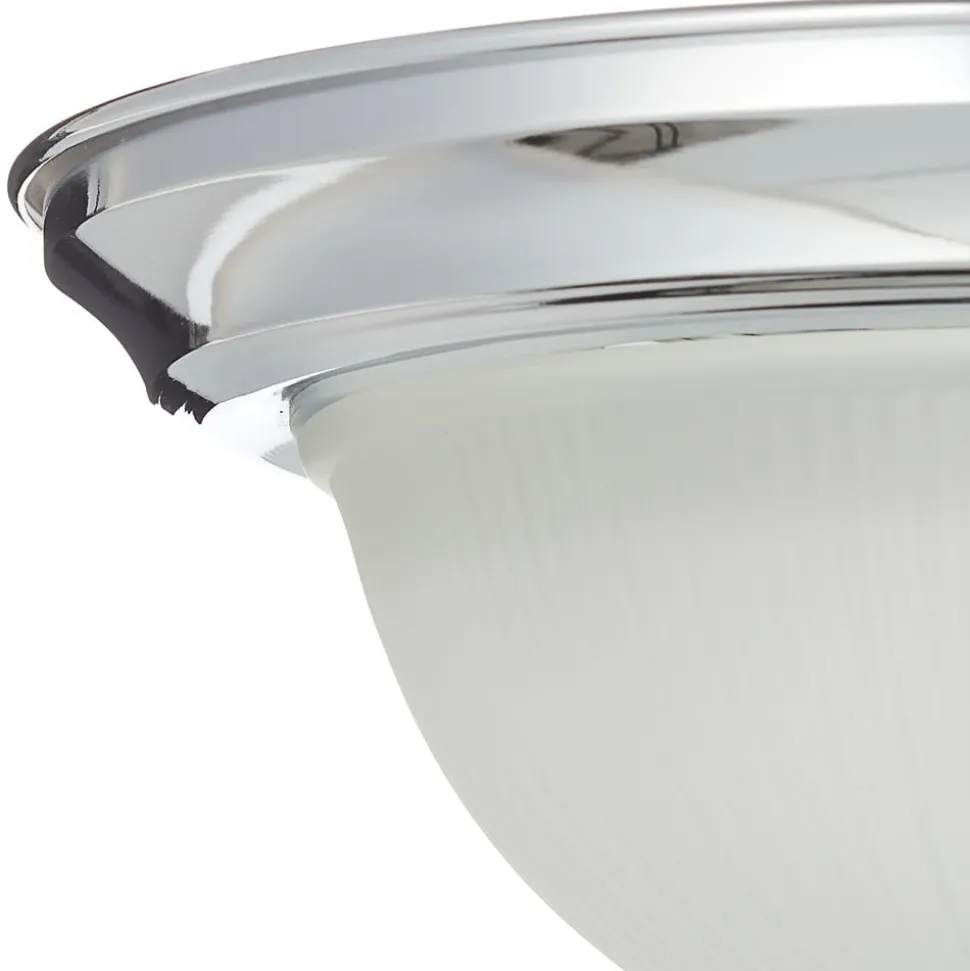 Geribbelde plafondlamp American Diner