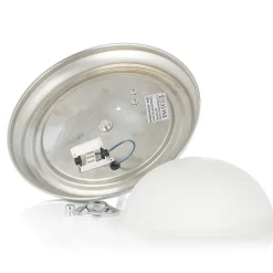 Geribbelde plafondlamp American Diner