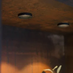 GF design Owi inbouwlamp IP54 zwart 3.000 K