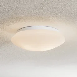 Gjovik plafondlamp, opaal glas, Ø 30 cm