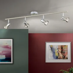 Glansrijke plafondlamp BARBORA - 4-lichts