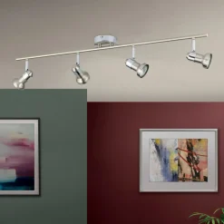 Glansrijke plafondlamp BARBORA - 4-lichts