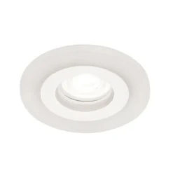 Glow inbouwspot, wit, metaal, Ø 11 cm, GU10