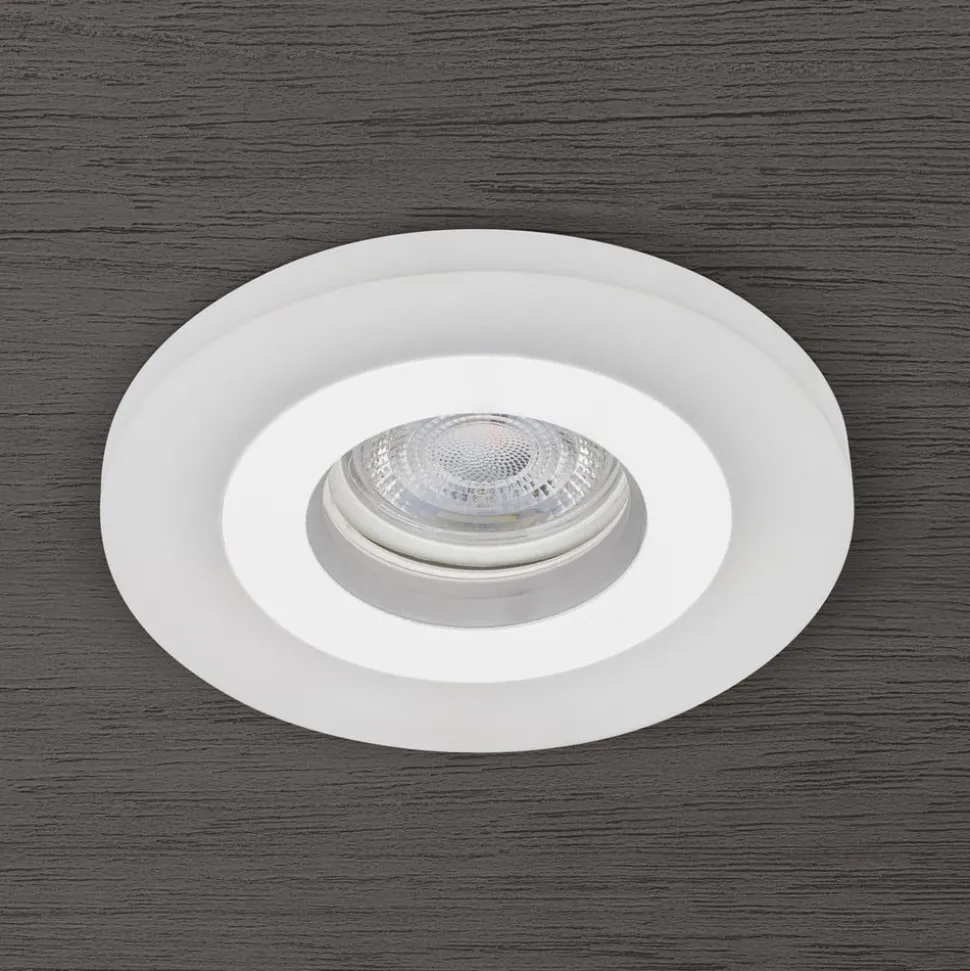 Glow inbouwspot, wit, metaal, Ø 11 cm, GU10