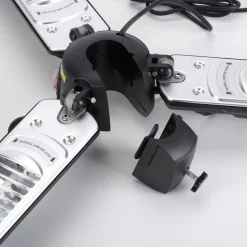 Glow straalkachel voor parasols, zwart, ijzer, Ø 102cm