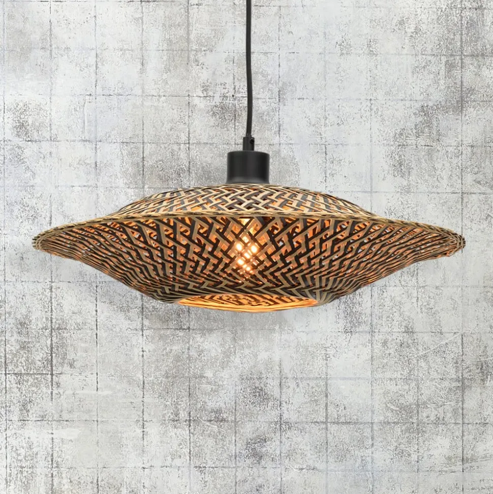 GOED & MOJO Bali hanglamp van bamboe, Ø 44 cm