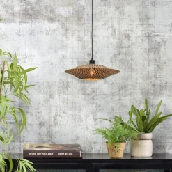GOED & MOJO Bali hanglamp van bamboe, Ø 44 cm