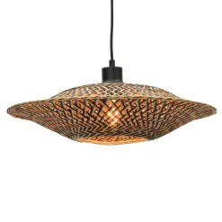 GOED & MOJO Bali hanglamp van bamboe, Ø 44 cm