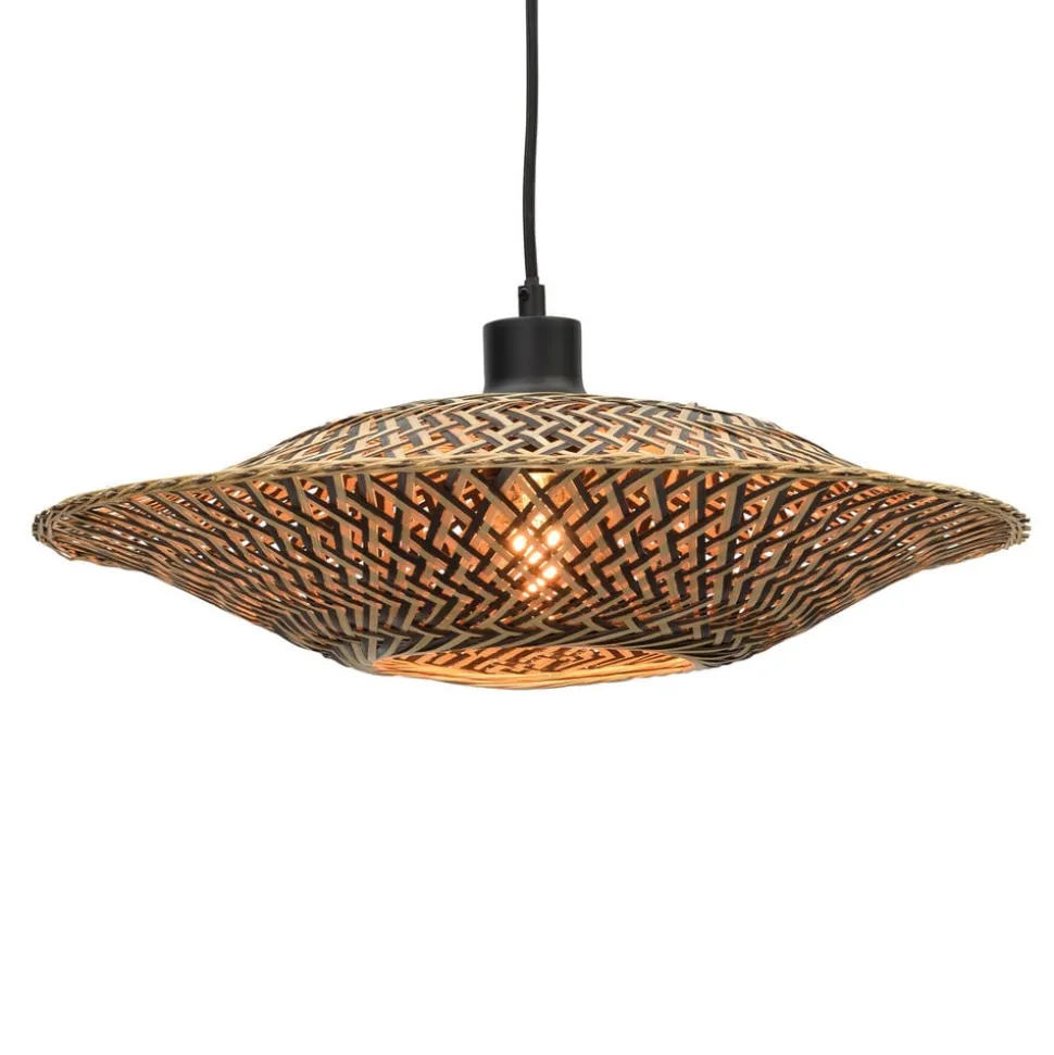 GOED & MOJO Bali hanglamp van bamboe, Ø 44 cm