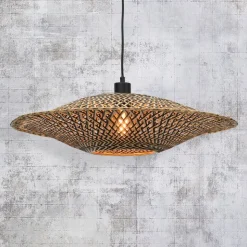 GOED & MOJO Bali hanglamp van bamboe, Ø 60 cm