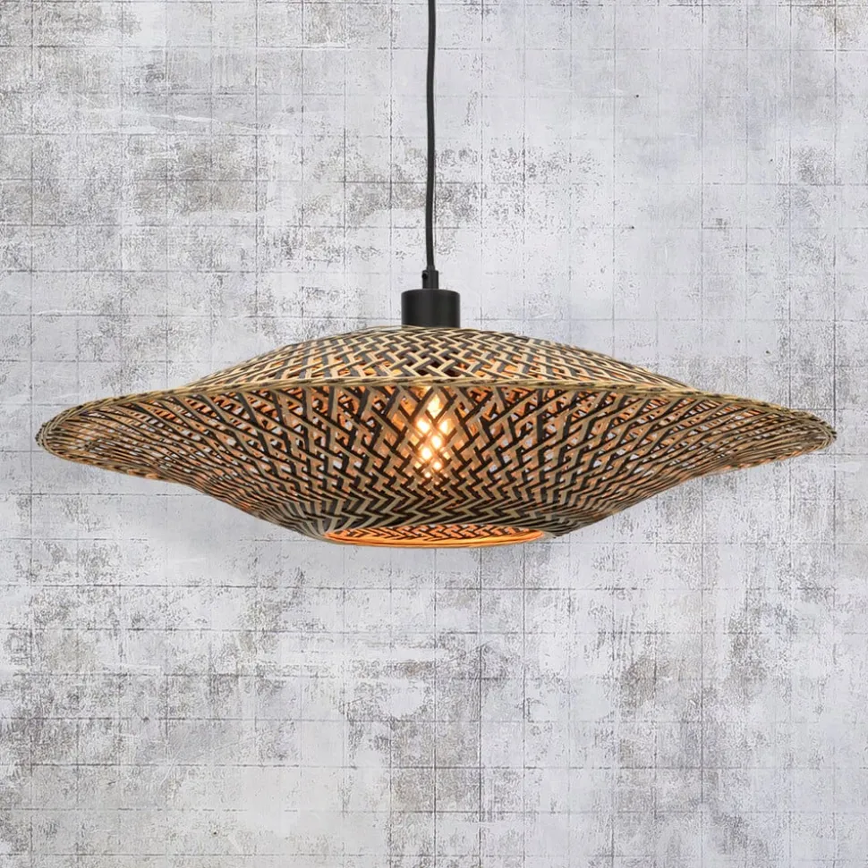 GOED & MOJO Bali hanglamp van bamboe, Ø 60 cm