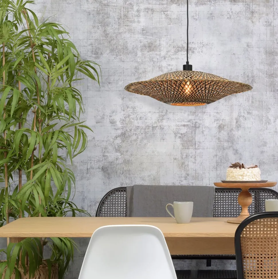 GOED & MOJO Bali hanglamp van bamboe, Ø 60 cm