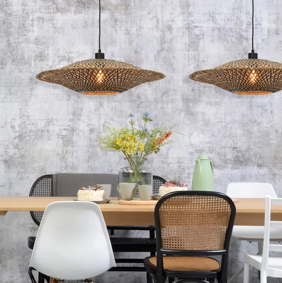 GOED & MOJO Bali hanglamp van bamboe, Ø 60 cm