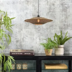 GOED & MOJO Bali hanglamp van bamboe, Ø 60 cm