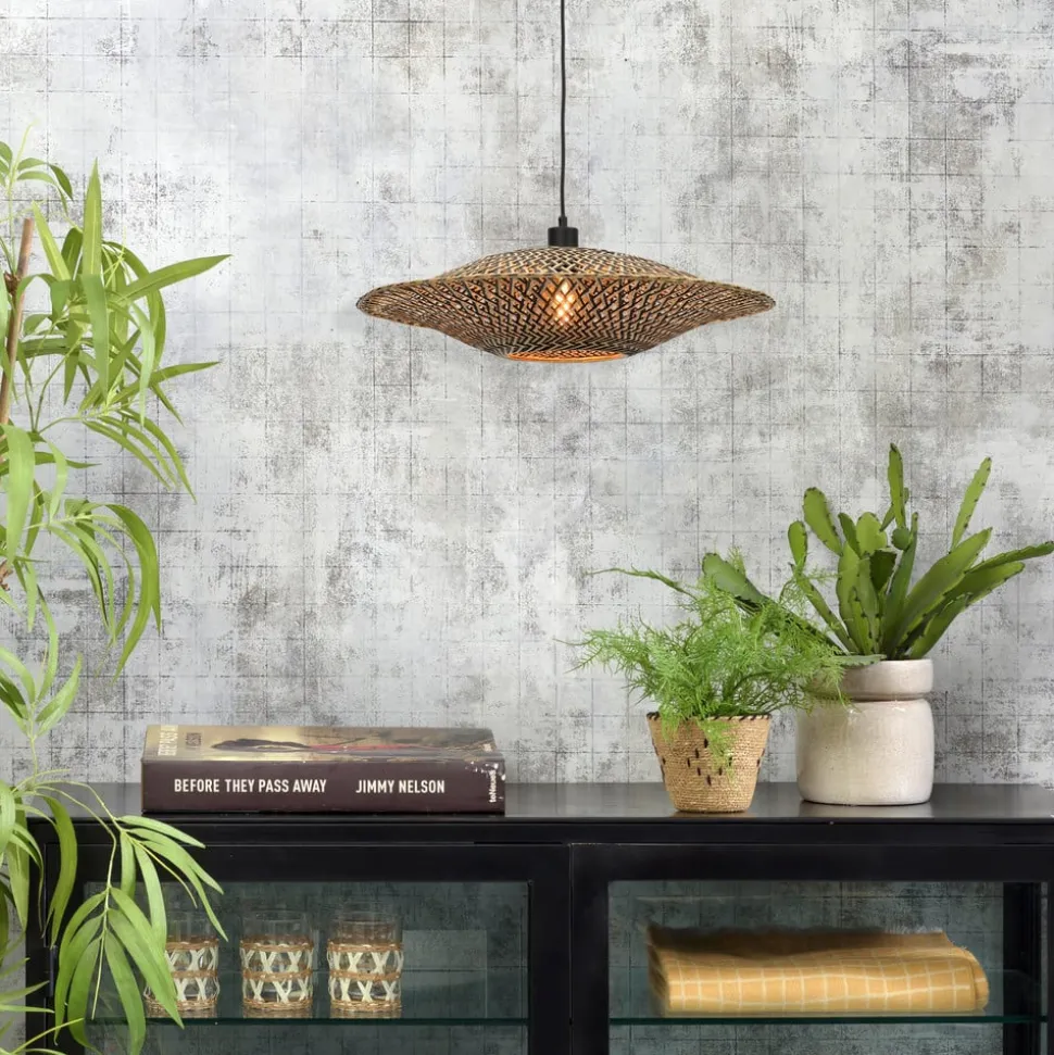 GOED & MOJO Bali hanglamp van bamboe, Ø 60 cm