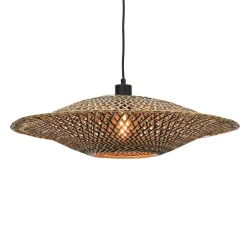 GOED & MOJO Bali hanglamp van bamboe, Ø 60 cm