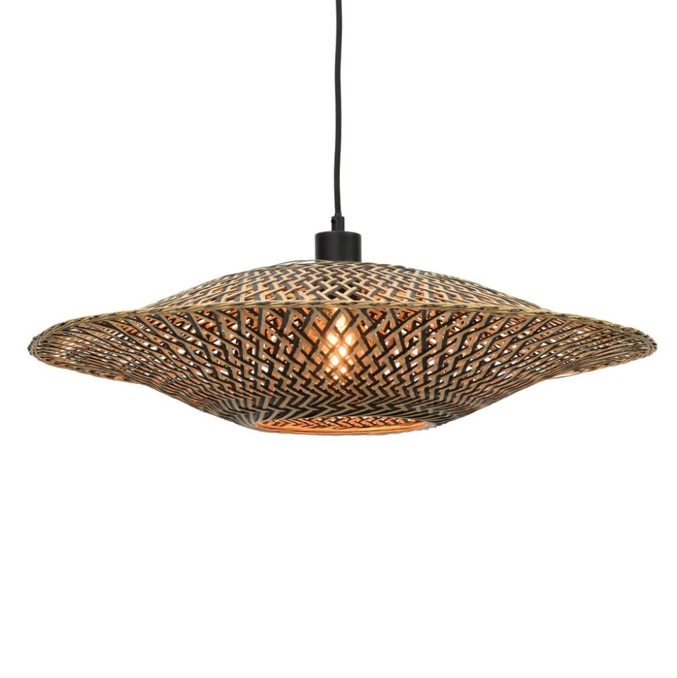 GOED & MOJO Bali hanglamp van bamboe, Ø 60 cm