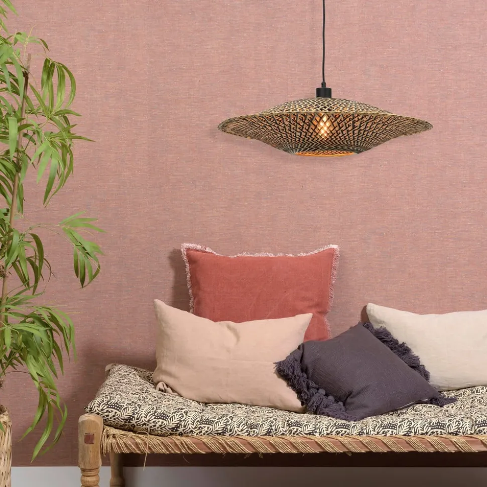 GOED & MOJO Bali hanglamp van bamboe, Ø 60 cm