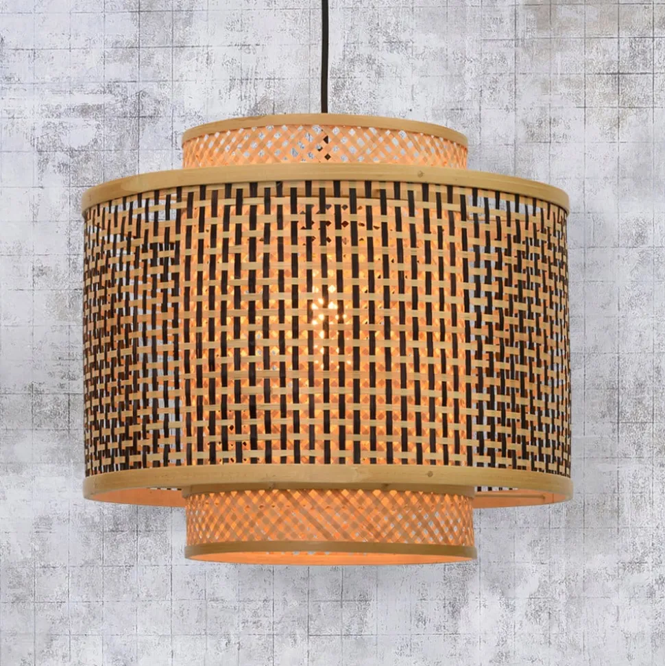 GOED & MOJO Bhutan bamboe hanglamp Ø 40 cm