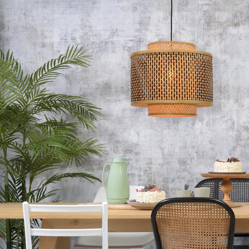 GOED & MOJO Bhutan bamboe hanglamp Ø 40 cm